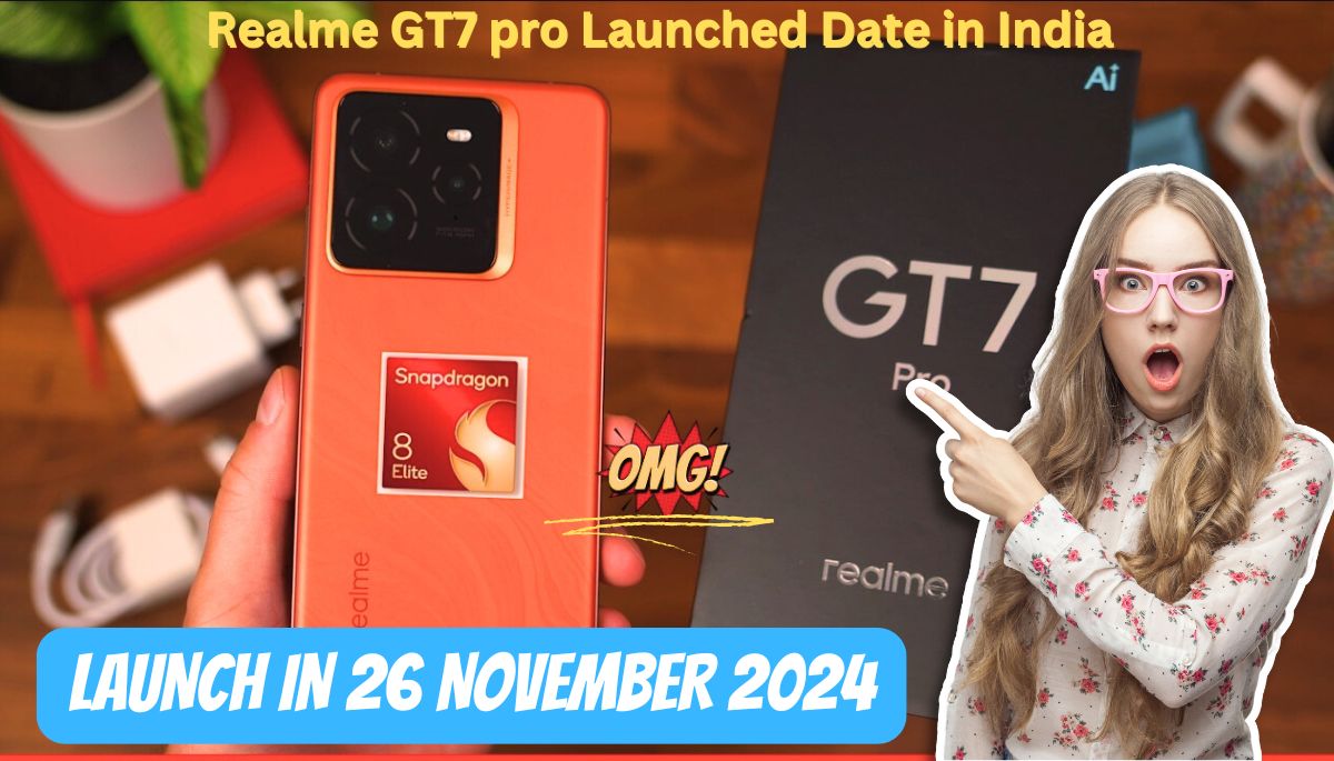 Realme GT7 pro Launched Date in India